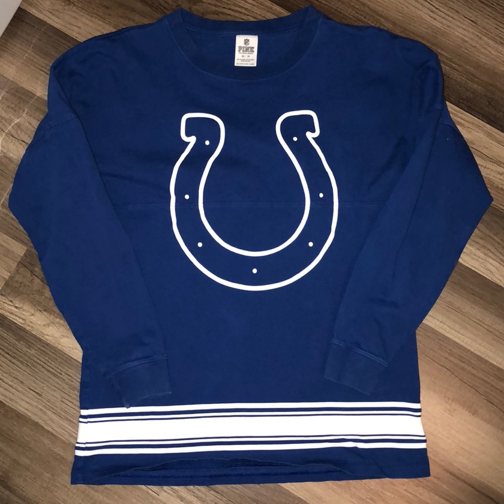 VS pink nfl colts top